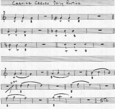 Caruso Exercises page 1