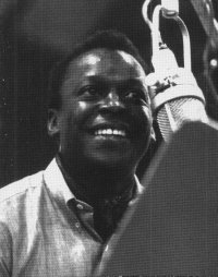 Miles Davis at the "Kind of Blue" session
